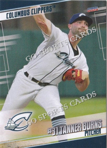2024 Columbus Clippers Tanner Burns