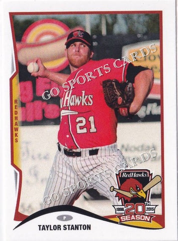 2015 Fargo Moorhead RedHawks Taylor Stanton