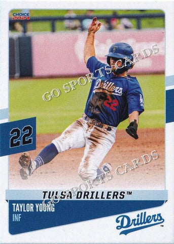 2024 Tulsa Drillers Taylor Young