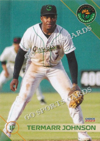 2024 Greensboro Grasshoppers Termarr Johnson