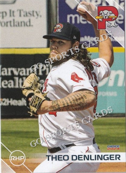 2024 Portland Sea Dogs Theo Denlinger