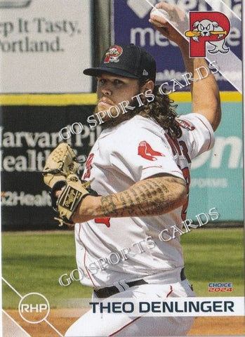 2024 Portland Sea Dogs Theo Denlinger