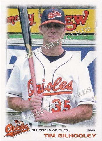 2003 Bluefield Orioles Tim Gilhooley