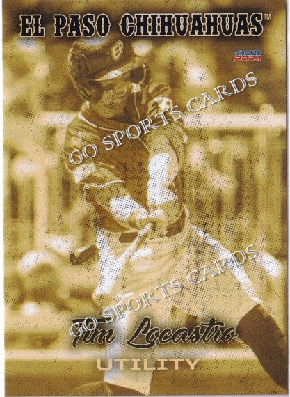 2024 El Paso Chihuahuas Tim Locastro