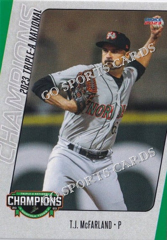 2023 Norfolk Tides Champions TJ McFarland