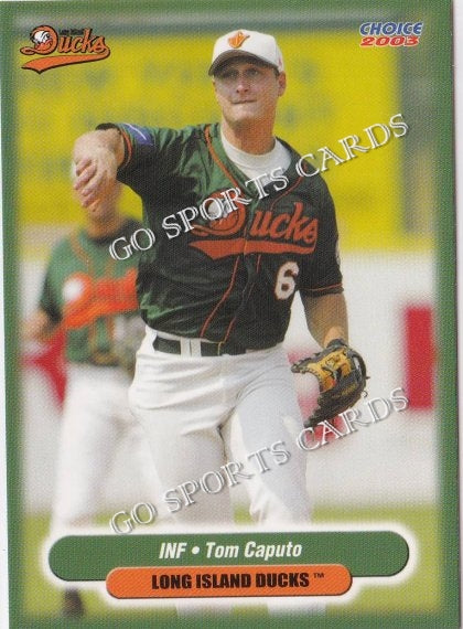 2003 Long Island Ducks Tom Caputo