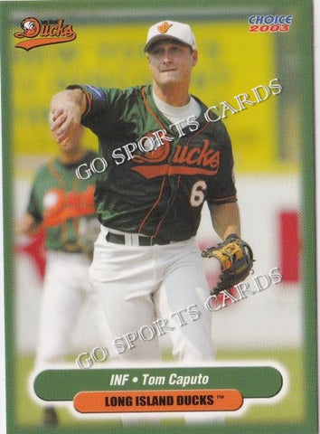 2003 Long Island Ducks Tom Caputo