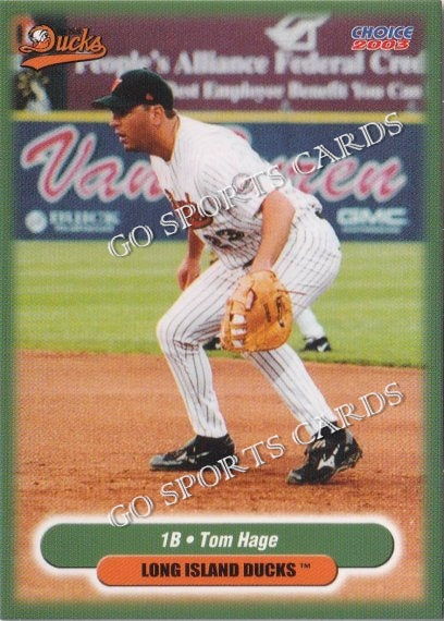 2003 Long Island Ducks Tom Hage