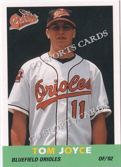 2002 Bluefield Orioles Tom Joyce
