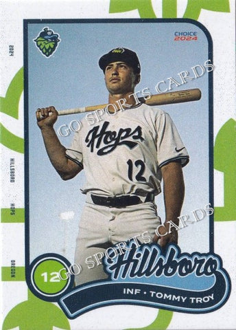 2024 Hillsboro Hops Tommy Troy