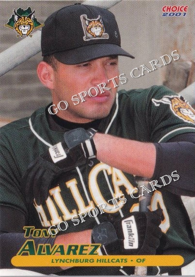 2001 Lynchburg Hillcats Tony Alvarez