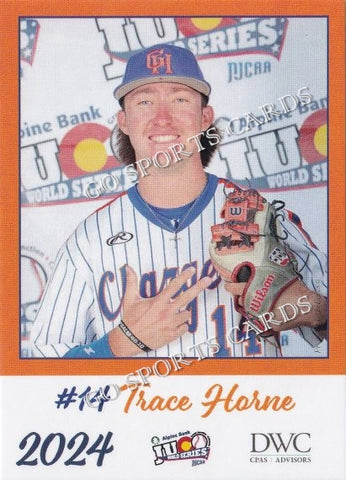 2024 Georgia Highlands College Chargers JUCO Trace Horne