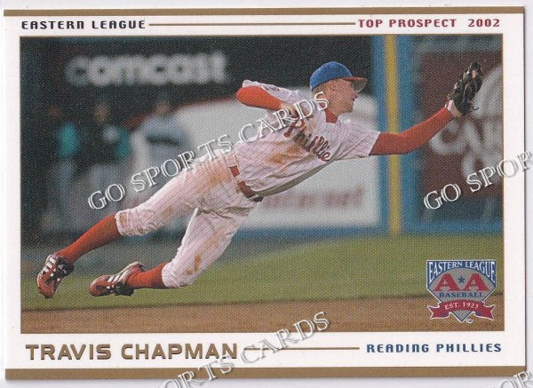 2002 Eastern League Top Prospects Travis Chapman