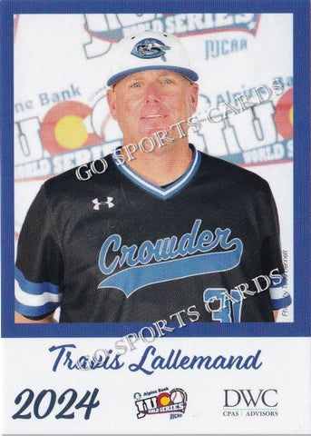 2024 Crowder College Roughriders JUCO Travis Lallemand
