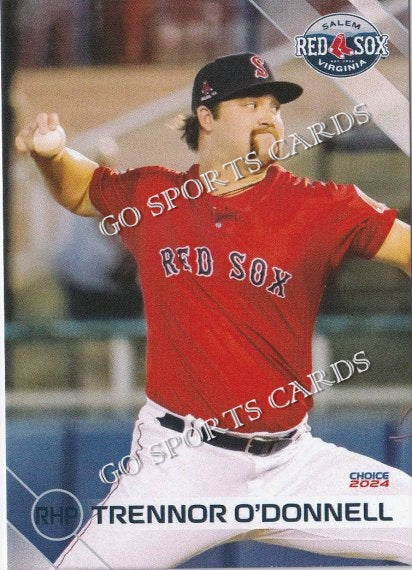2024 Salem Red Sox Trennor O'Donnell