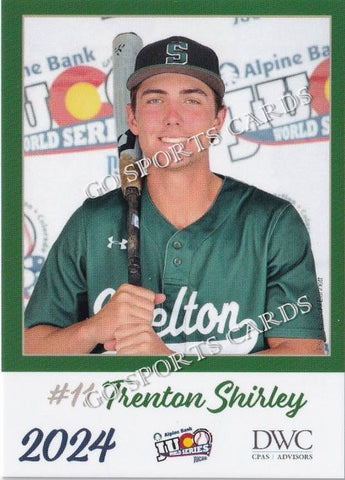2024 Shelton State Community College Buccaneers JUCO Trenton Shirley