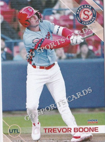 2024 Spokane Indians Trevor Boone