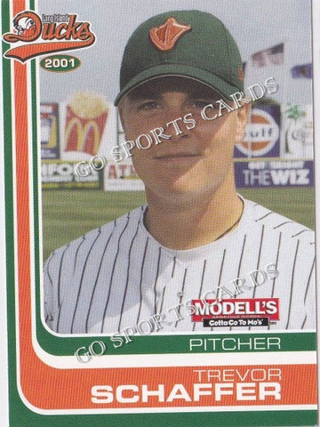 2001 Long Island Ducks Trevor Schaffer