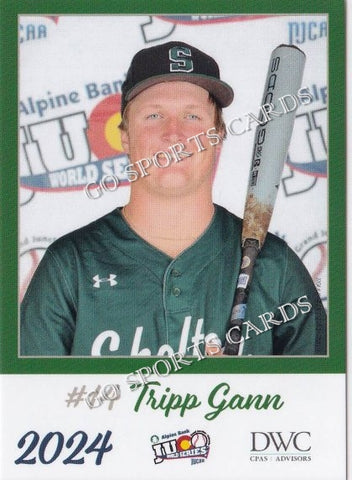 2024 Shelton State Community College Buccaneers JUCO Tripp Gann