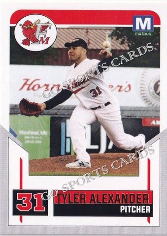 2017 Fargo Moorhead RedHawks Tyler Alexander