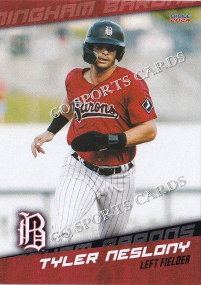 2024 Birmingham Barons Tyler Neslony