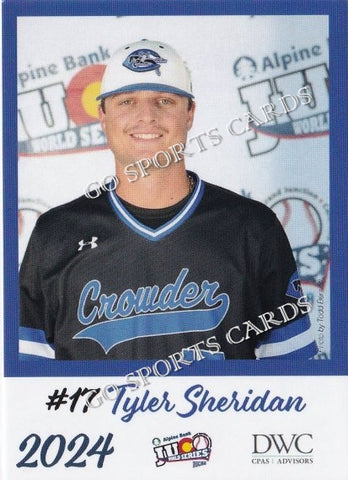 2024 Crowder College Roughriders JUCO Tyler Sheridan