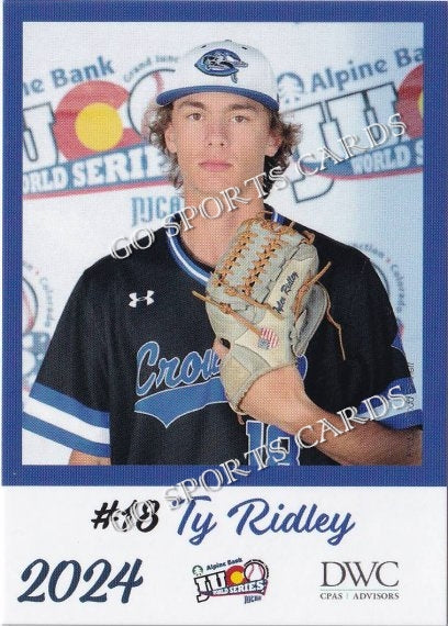 2024 Crowder College Roughriders JUCO Ty Ridley