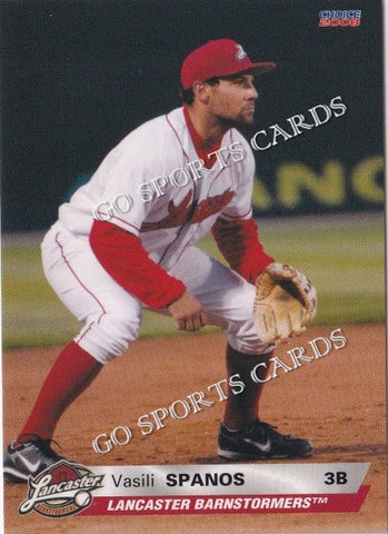 2008 Lancaster Barnstormers Vasili Spanos