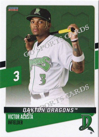 2024 Dayton Dragons Victor Acosta