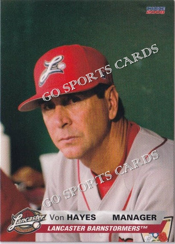 2008 Lancaster Barnstormers Von Hayes