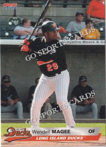 2004 Long Island Ducks Wendell Magee