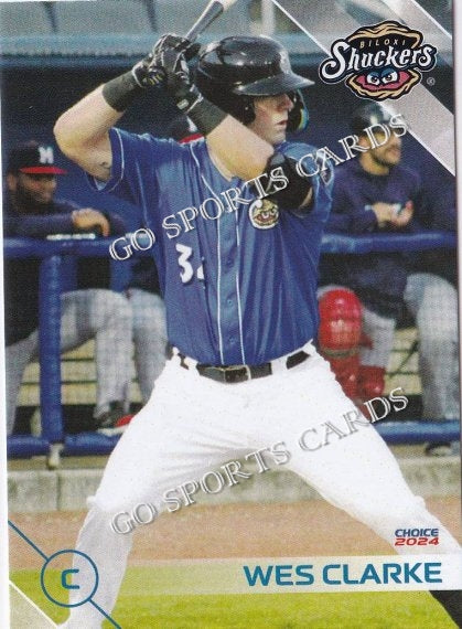2024 Biloxi Shuckers Wes Clarke