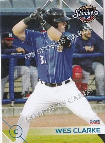 2024 Biloxi Shuckers Wes Clarke
