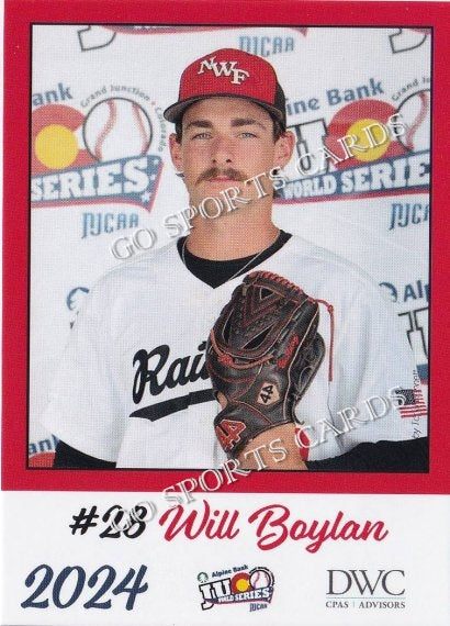 2024 Northwest Florida State Raiders JUCO Will Boylan