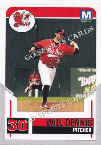 2017 Fargo Moorhead RedHawks Will Dennis