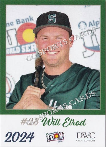 2024 Shelton State Community College Buccaneers JUCO Will Elrod