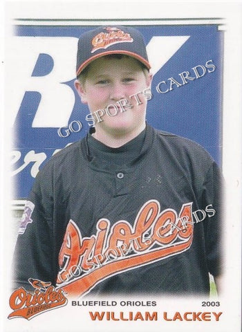 2003 Bluefield Orioles William Lackey