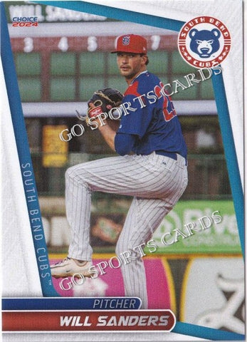 2024 South Bend Cubs Will Sanders