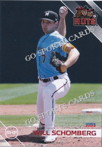 2024 Modesto Nuts Will Schomberg