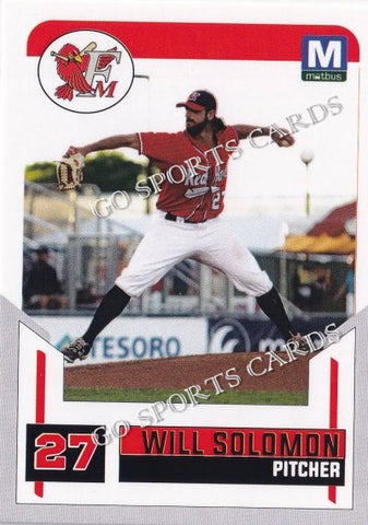 2017 Fargo Moorhead RedHawks Will Solomon