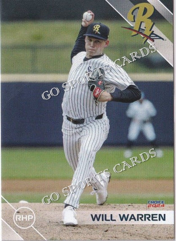 2024 Scranton Wilkes Barre RailRiders Will Warren