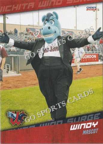 2024 Wichita Wind Surge Windy Mascot