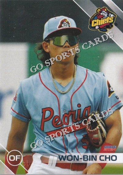 2024 Peoria Chiefs Won Bin Cho