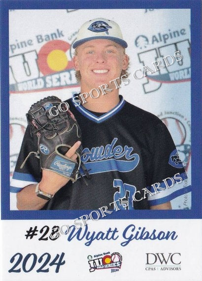 2024 Crowder College Roughriders JUCO Wyatt Gibson