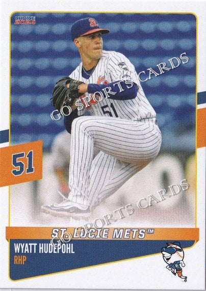 2024 St Lucie Mets Wyatt Hudepohl
