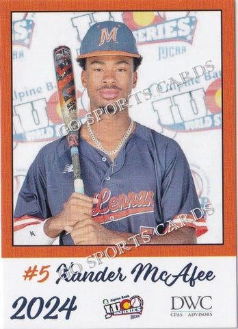 2024 McLennan Community College Highlanders JUCO Xander McAfee