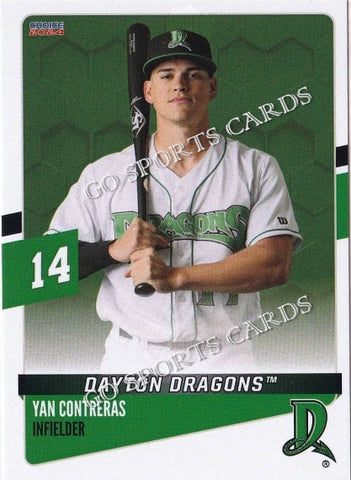 2024 Dayton Dragons Yan Contreras