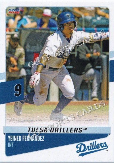 2024 Tulsa Drillers Yeiner Fernandez