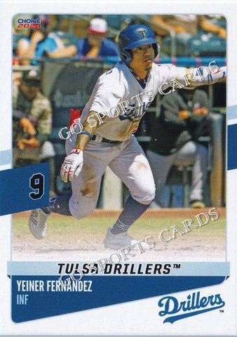 2024 Tulsa Drillers Yeiner Fernandez