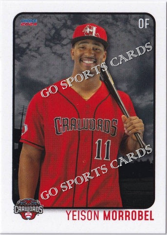 2024 Hickory Crawdads 1st Yeison Morrobel